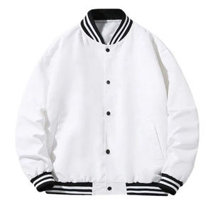 Chaqueta universitaria con logotipo bordado de alta calidad para hombre, chaqueta universitaria Letterman a la moda de la mejor calidad a precio barato, servicio OEM - Product Image 2