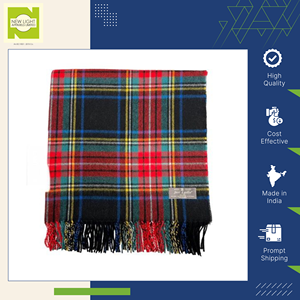 Professionals in Selling Luxury Quality Reversible & Lightweight Unisex <b>Wool</b> Shawls <b>for</b> Winter Season from Top Listed Dealer - Product Image 5