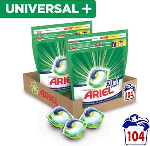 Cápsulas de Detergente Todo en Uno para 104 Lavados, Desechables, Ecológicas, Radiant Pure, para Uso en Baño, Paquete de 104 - Product Image 3