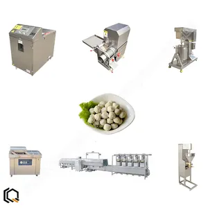 Fleisch bällchen maschine 30 mm Fisch bällchen Produktions linie gebrauchte Fleisch bällchen maschine