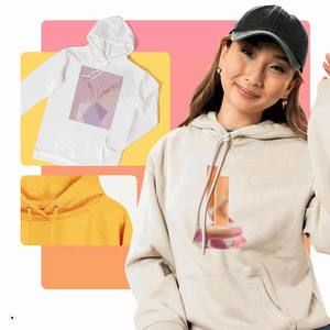 Heavyweight Heather <b>Grey</b> Pullover Hoodies & <b>Sweatshirts</b> New Design Hoodie 480 GSM Free Sample for Winter Season - Product Image 1
