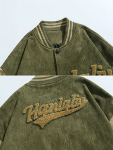 Veste Versity pour homme, streetwear bon marché, veste d'hiver avec logo personnalisé, vente en gros de vestes Versity pour homme - Product Image 5