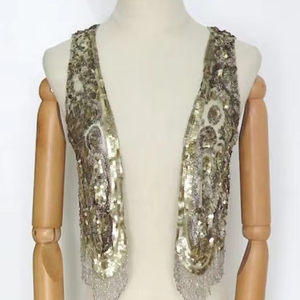 ชุดเดรสสำหรับงานพรอมคลับค็อกเทลขนาดใหญ่พิเศษประดับด้วยกระจกเลื่อมประดับลูกปัดและไข่มุก - Product Image 1