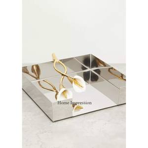 White Color Powder Coated Heavy Duty Metal <b>Box</b> With Metal Wide Wire Unique Fancy Designer Prime Quality <b>Tissue</b> Paper <b>Holder</b> - Product Image 5