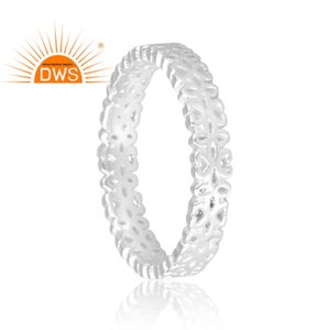 แหวนเงินแท้เทรนด์ใหม่เครื่องประดับดีไซน์ตามสั่งสำหรับผู้หญิงเป็นของขวัญสำหรับปาร์ตี้ - Product Image 2