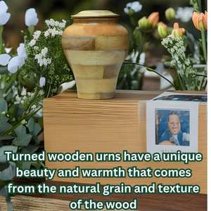 Wooden urn for human ashes Handmade Cremation Burial <b>memorial</b> Human <b>Pet</b> <b>Box</b> Adult - Product Image 5
