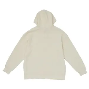 Unisex Embossed Logo <b>Hoodie</b> Stylish Pullover Sweater with Thick Drawstring for <b>Men</b> and Women Gym Top - Product Image 5