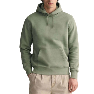 เสื้อสวมหัวมีฮู้ดผ้าคอตตอน100% สำหรับผู้ชายผ้าฟลีซระบายอากาศได้ดีปักสไตล์สตรีท - Product Image 3