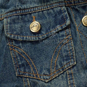 Precio al por mayor Nueva llegada Hombres Jeans Chaleco Casual Wear Jeans Chaleco Para Hombres Personalizado Jeans Chaleco - Product Image 6