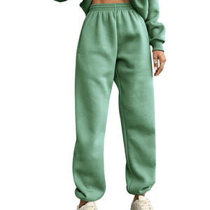 Tracksuit Manufacturer Wholesale Sweatsuit Set Sportswear Fleece Jogger Sets Women Custom Half Zip Hoodie and <b>Harem</b> <b>Pants</b> Set - Product Image 2