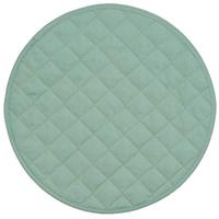 Tapis de jeu en lin français matelassé et doux pour bébé, motif de Logo personnalisé, 100% lin, tapis de gymnastique pour enfants. Bouff100 % lin