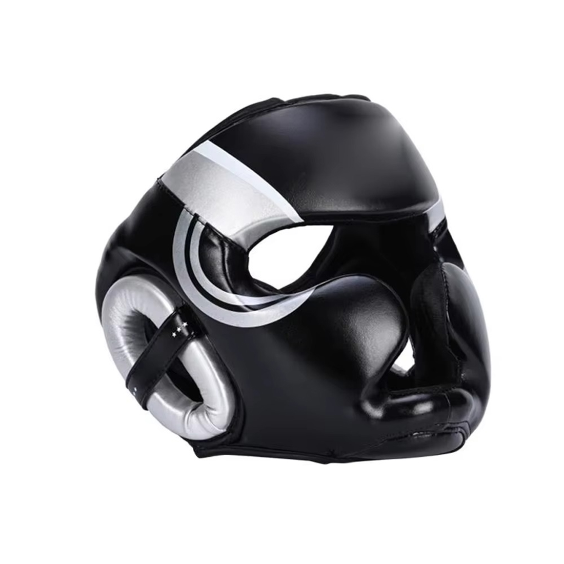 LangRay Bokshelm voor kinderen en volwassenen: MMA Kickboxhelm met gaas, hoofdbescherming voor sparring, karate, taekwondo, vechtsporten (Klein/Medium, Rood