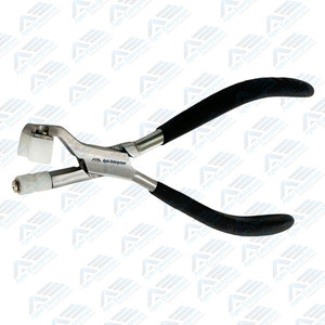 Optical Pliers for Adjusting and Bending <b>Eyeglasses</b> Arms & <b>Frames</b> & Nose Pad Applying Pliers Black Grip Handle Stainless Steel - Product Image 3