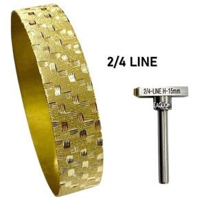 Herramienta de mano Eaglion para la fabricación de joyas de oro y plata, herramienta de diamante con cabeza de martillo de línea de 2mm para cadena de anillos, equipo de herramientas de joyería - Product Image 5