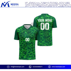 Camiseta de fútbol personalizada para hombre, camiseta de fútbol transpirable de secado rápido, uniforme de equipo impreso por sublimación, proveedor de ropa deportiva al por mayor OEM - Product Image 4