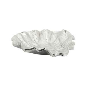 Plateau de service en acier inoxydable de gaufrage d'inspiration vintage complexe pour plateau décoratif d'hospitalité à domicile - Product Image 4