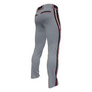 Vêtements de sport Pantalon de baseball en gros de couleur personnalisée Pantalon de baseball respirant léger à séchage rapide pour la vente en ligne - Product Image 2