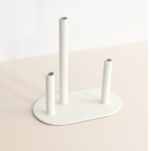 Elegante moderno hecho a mano 3-tubo boda Metal florero MESA CENTRO DE MESA Favor regalo - Product Image 5