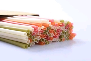 Pajitas biodegradables de arroz y almidón de maíz 100% pajitas biodegradables no plásticas respetuosas con el medio ambiente Sra. Cherish - Product Image 6
