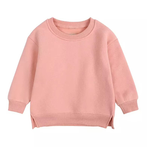 Sweat-shirt 100% coton de haute qualité pour enfants Vente en gros Logo personnalisé Conception vierge Sweatshirts pour tout-petits garçons - Product Image 3