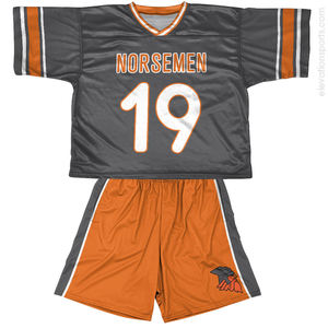 Uniformes d'impression sublimés bon marché de Pinnies de crosse réversibles sur mesure - Product Image 5