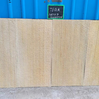 Offre Spéciale – Placage de Pierre Flexible en Teck Indien de 2 mm d'épaisseur, Surface Fendue, Traditionnel, Durable, Anti-acide, pour Intérieur/Extérieur, Hôtels
