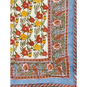 Colcha de Algodón Estampada a Mano con Diseño Tradicional Kantha, Hecha a Mano, para Bebés, para Verano e Invierno - Product Image 3