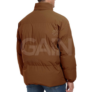 Veste d'hiver à manches longues pour homme, nouvelle arrivée, fabrication en usine, vente en gros personnalisée, devant respirant et écologique, à capuche - Product Image 3