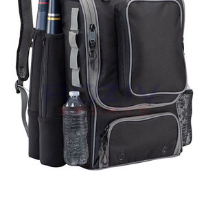 Sac à dos de sport unisexe tendance en polyester avec imprimé baseball, fermeture éclair, bandoulière arquée, vente en gros, prix bas, haute qualité - Product Image 5