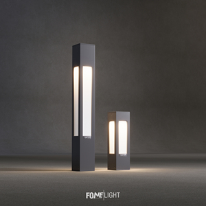 Luxera 35 cm Set <span class=keywords><strong>Top</strong></span> hàng rào ánh sáng nhôm & plexiglass body ener tiết kiệm & không thấm nước ngoài trời chiếu sáng sân vườn - Product Image 5