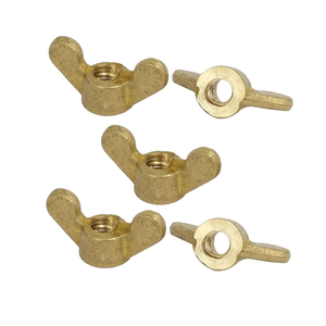 Tuerca de mariposa de latón Fuerza superior y resistencia a la corrosión para maquinaria, automotriz, taller y uso de bricolaje - Product Image 5