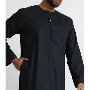 เสื้อคลุมอาบน้ำผ้าฝ้ายพร้อมฮู้ดสำหรับผู้ชายเสื้อคลุมสไตล์ตะวันออกขนาดพลัสไซส์ - Product Image 2