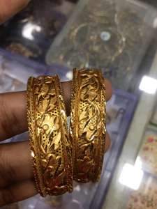 INDIAN MANUFACTURER BANGLES LIGHT WEIGHT Bracelet Handmade <b>Earrings</b> <b>3mm</b> Micro Gold Filled for African Women Regular WEAR - Product Image 6