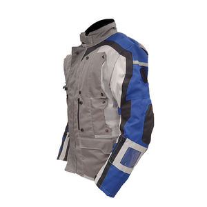 Nuevo diseño personalizado Cordura Biker Riding CE aprobado impermeable para todo clima Cordura motocicleta textil chaqueta de carreras - Product Image 3