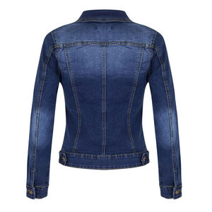 Derniers modèles de veste en jean pour femme de haute qualité et confortable anti-rides veste en jean pour femme logo personnalisé ou respirante - Product Image 2