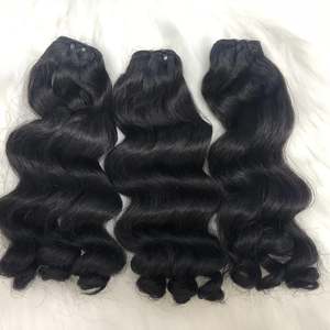 Venta caliente Raw Vietnamita Cabello Cutícula alineada Paquetes de cabello Proveedor Extensiones de cabello de onda profunda suelta - Product Image 2