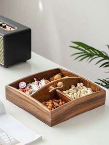 Caja de fruta seca de madera de diseño elegante con artesanía de primera calidad para REGALOS FESTIVOS tradicionales y modernos - Product Image 5