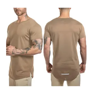 하이 퀄리티 주문을 받아서 만들어진 남자의 반소매 100% 면 패션 캐주얼 O 넥 인쇄 로고 플러스 사이즈 남자의 티셔츠 2024