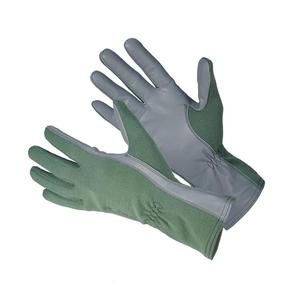 Guantes de piloto de tela tejida de aramida y cuero resistentes a altas temperaturas para protección de manos - Product Image 5
