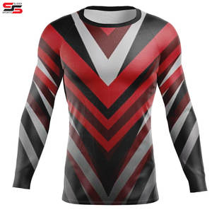 Sublimado Rash Guards mangas completas Rash Guards camisa de compresión camisa de natación - Product Image 5