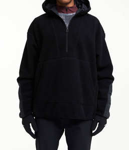 Sweats à capuche pour hommes Sweats à capuche personnalisés Sweats à capuche surdimensionnés en coton à manches longues et demi-fermeture éclair pour hommes Prix raisonnable Logo personnalisé de haute qualité - Product Image 1