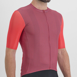 Offre Spéciale personnalisé professionnel vélo vêtements séchage rapide Orange cyclisme maillot pour hommes femmes été OEM ensembles avec chemise réfléchissante - Product Image 2