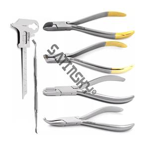 Ortho Tools Kit de bandeja Alicates de ortodoncia Base de grado alemán de Instrumentos dentales Instrumentos Premium de alta calidad - Product Image 4