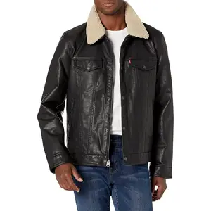 Jaqueta de couro pu para motocicleta, novidade-jaqueta de couro masculina