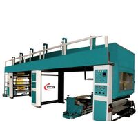 Machine de laminage pneumatique automatique à solvant haute capacité Mohindra, fabriquée en Inde, 450 mètres/minute, 80 pouces, multicouche intégrée