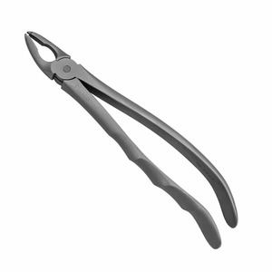 Forceps d'extraction dentaire à becs dentelés en acier inoxydable - Product Image 5