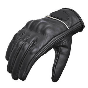Meilleurs Nouveaux Gants de Moto en Cuir Unisexe Respirants pour Sports de Plein Air Vente en Gros Qualité Supérieure Coupe-Vent - Product Image 3
