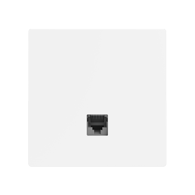 Yuncore WiFi 6 In-Wall Wireless Access Point Quick Simple Installation Supports PoE Passthrough Communication Networking Product