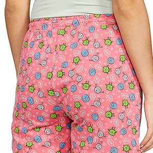 Vente en gros de vêtements de fitness de qualité supérieure tricotés pour femmes, yoga, course, impression de shorts respirants pour femmes du Pakistan - Product Image 6