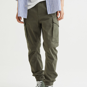 Vente en gros pantalon de haute qualité pour hommes, pantalon de jogging décontracté pour hommes, pantalon de gymnastique ample, de Fitness, de couleur unie - Product Image 3